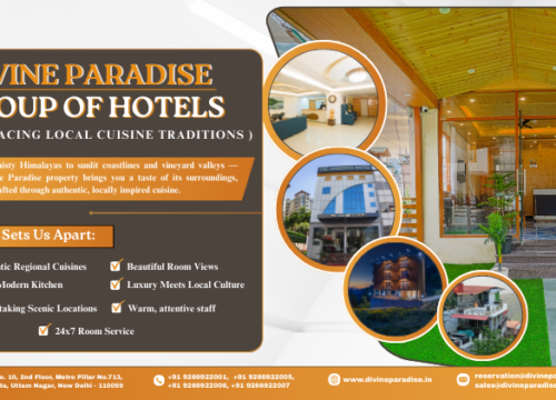 Divine Paradise Group of Hotels: Embracing Local Cuisine Traditions